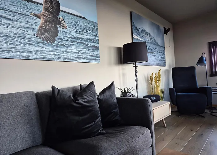 Walter Lofoten With Sauna ヴィラ Kvalnes